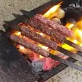 كباب عراقي على الفحم في منيو إلكتروني باركود